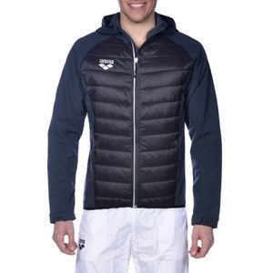Arena Men’s Active Full Zip Insulated Hooded Quilted Jacket size S